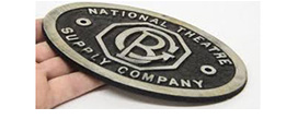 National Theatre Supply Company plaque