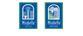 Mirabella Seattle and Mirabella Portland logo
